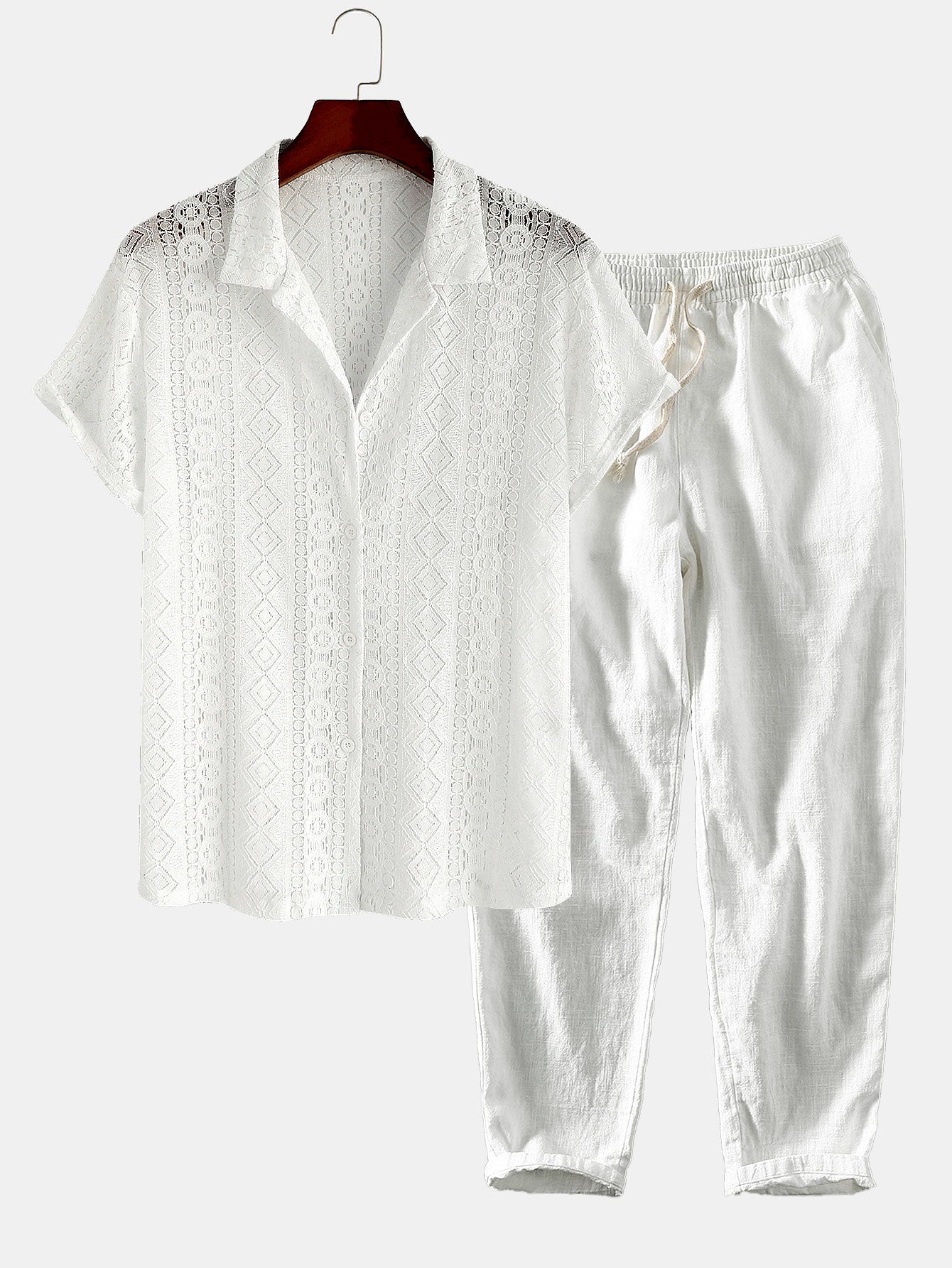 Short Sleeve Piqué Polo Set