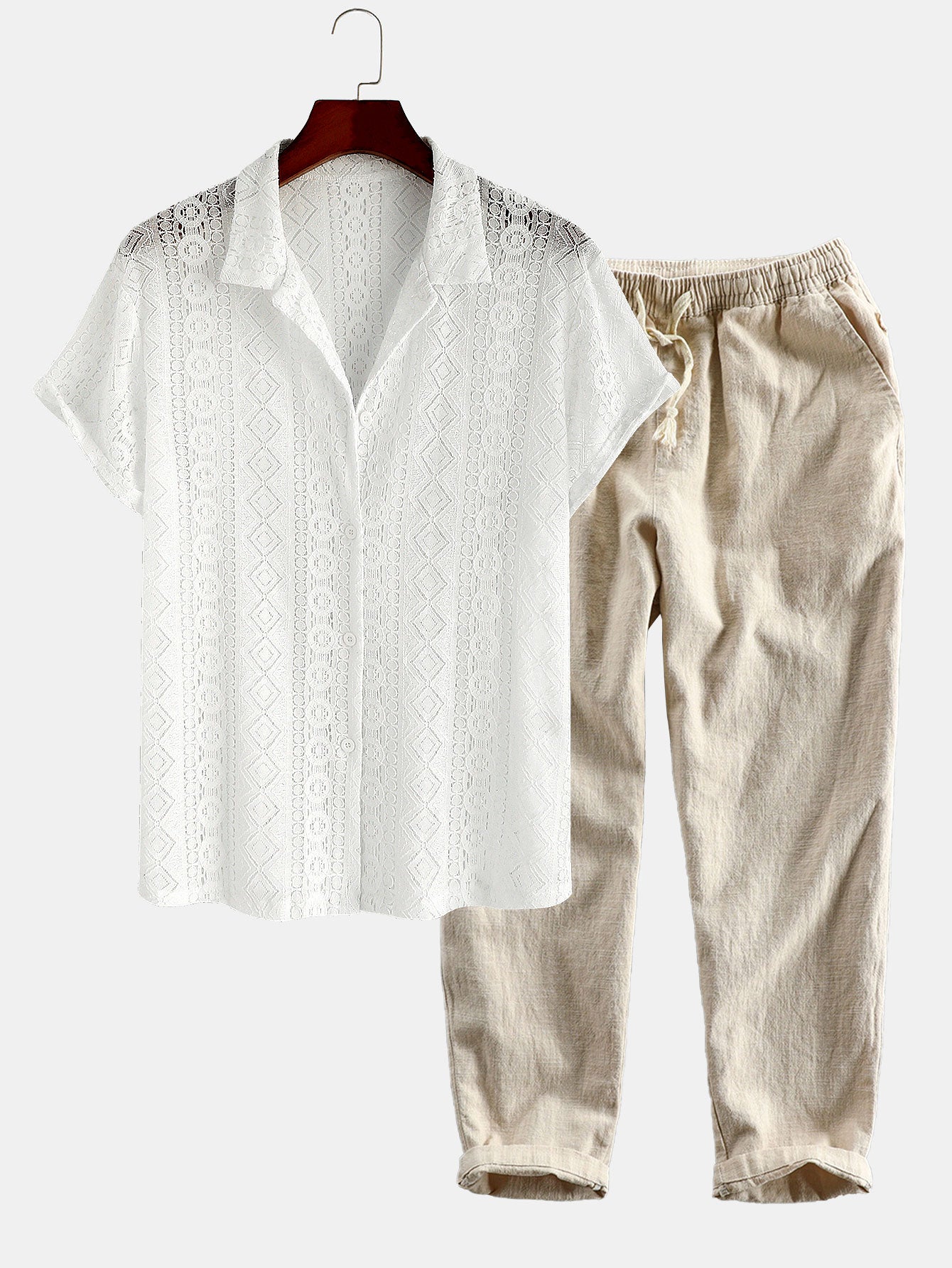 Short Sleeve Piqué Polo Set