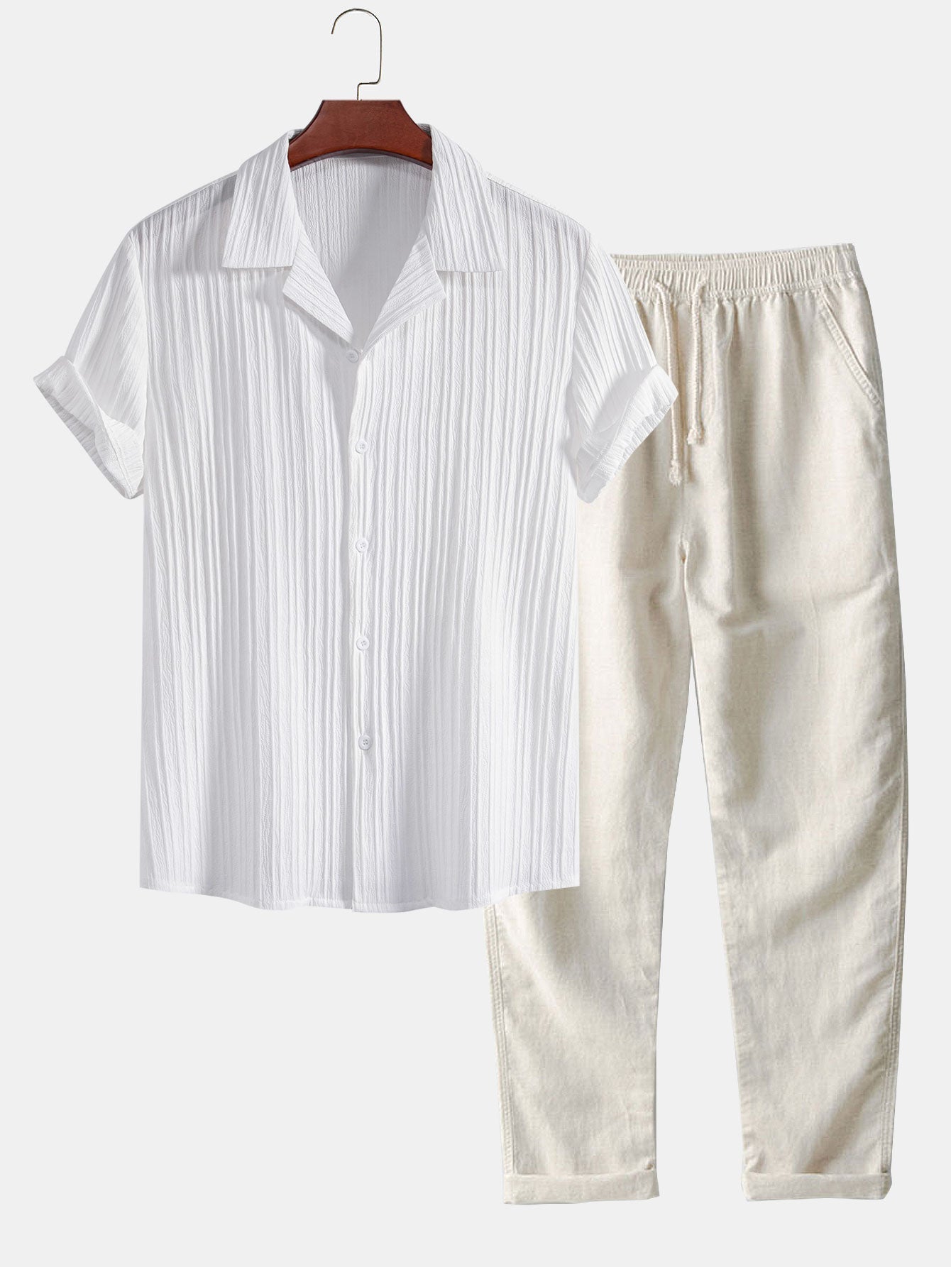 Polo And Chino Short Sleeve Set
