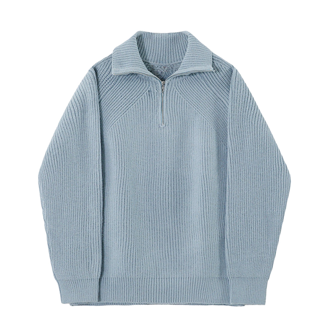 Quarter Zip Knit Jumper