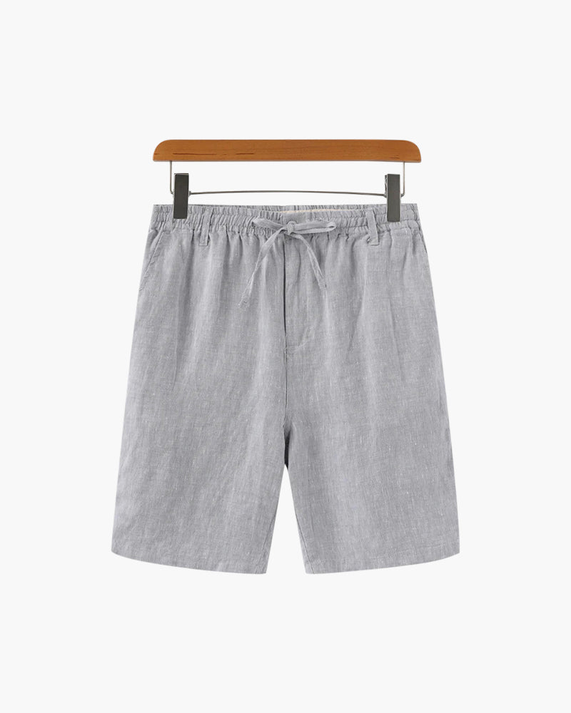 Linen Drawstring Shorts