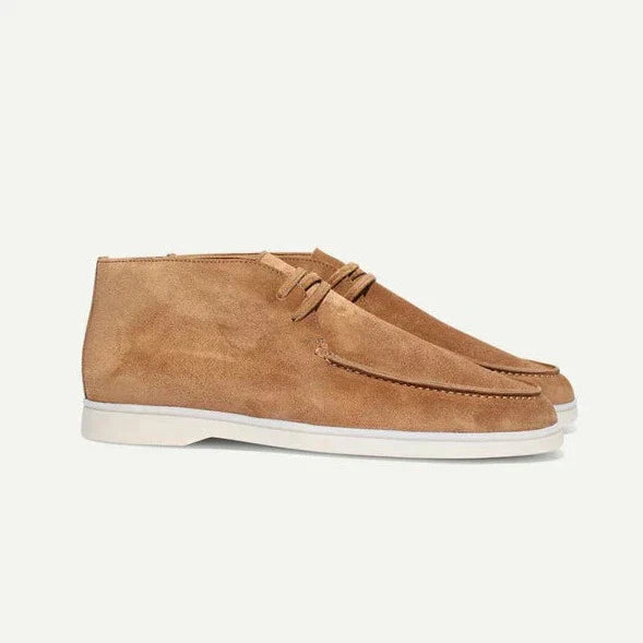 Lace-Up Suede Shoes