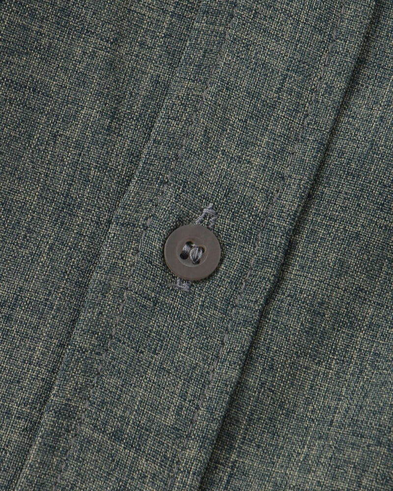 Mandarin Collar Short Sleeve Shirt