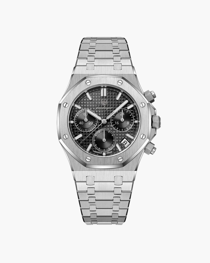 Steel Chronograph Watch