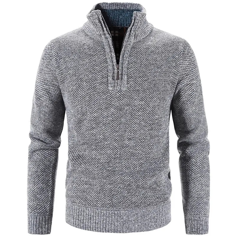 Half Zip Knit Jumper