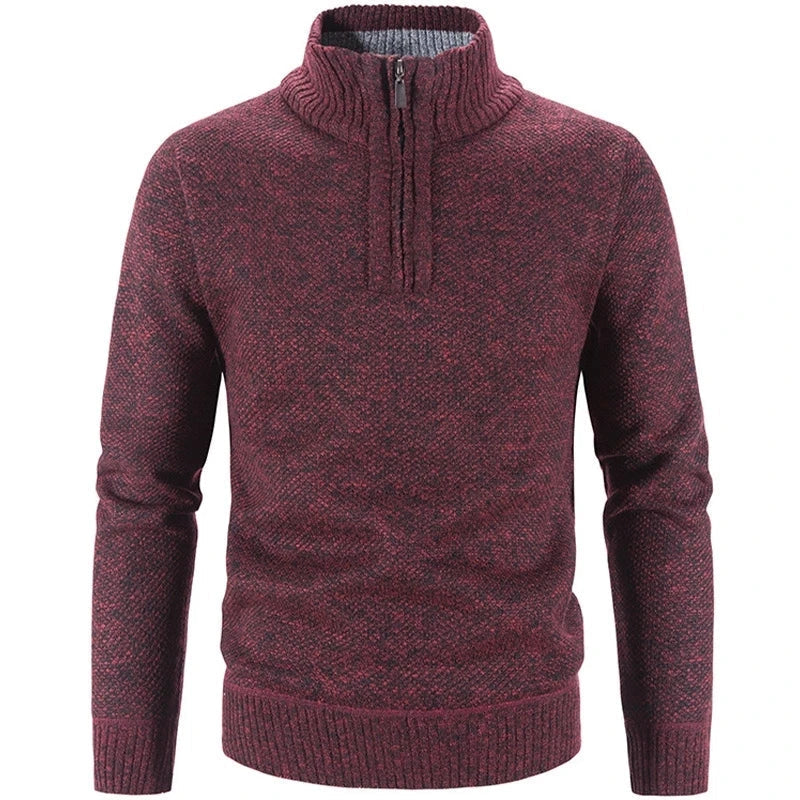 Half Zip Knit Jumper