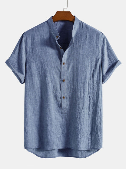 Short Sleeve Knit Polo Set