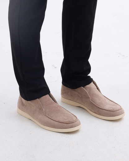 Suede Loafers