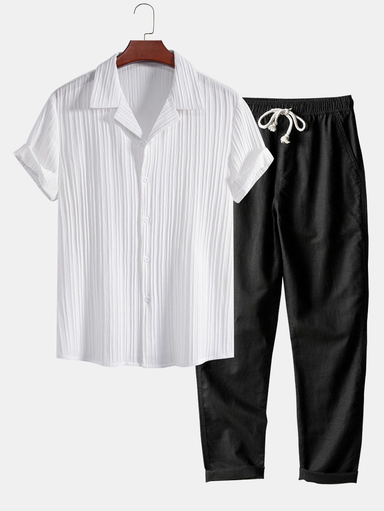 Polo And Chino Short Sleeve Set