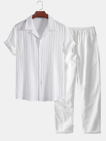 Polo And Chino Short Sleeve Set