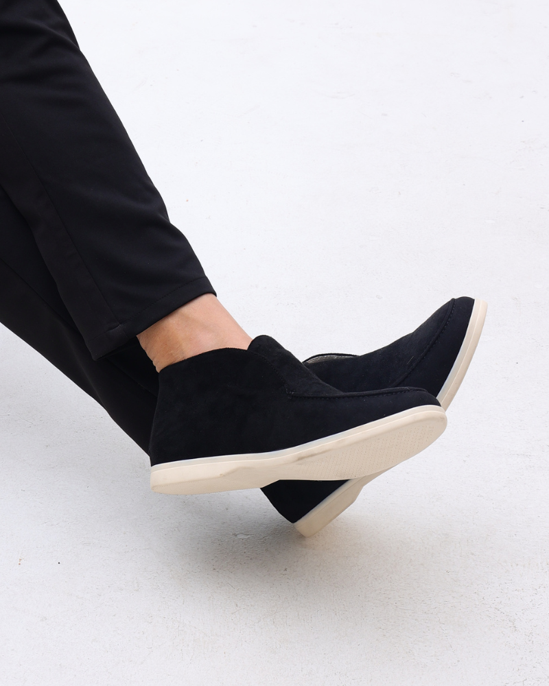 Suede Loafers