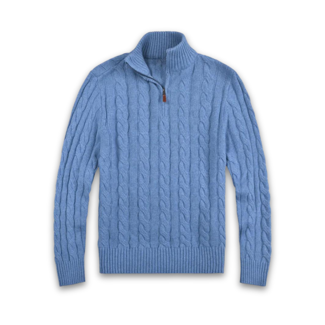 Half Zip Knit Pullover