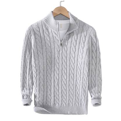 Half Zip Knit Pullover