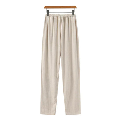 Relaxed Linen Trousers