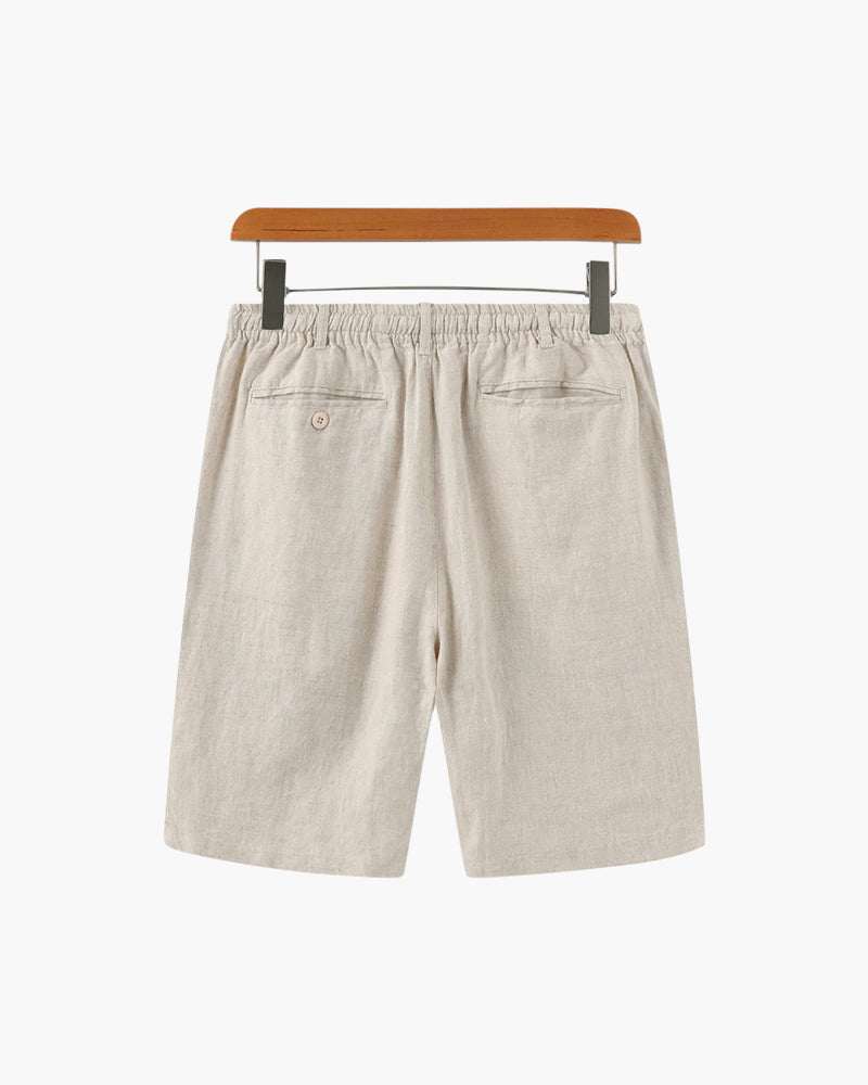 Linen Drawstring Shorts