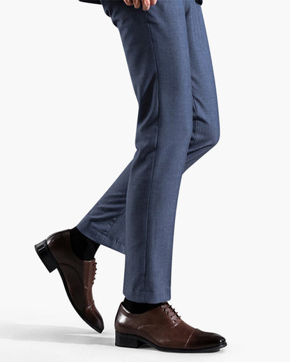 Leather Stitched Loafers