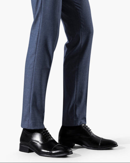 Leather Stitched Loafers