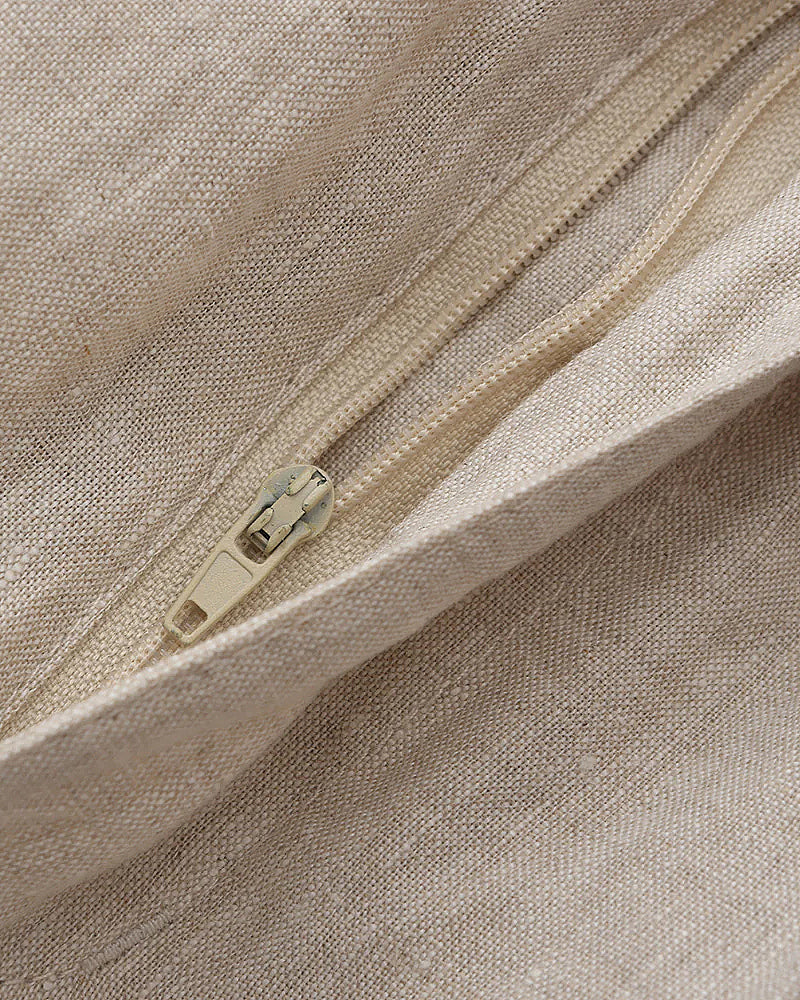 Linen Drawstring Shorts
