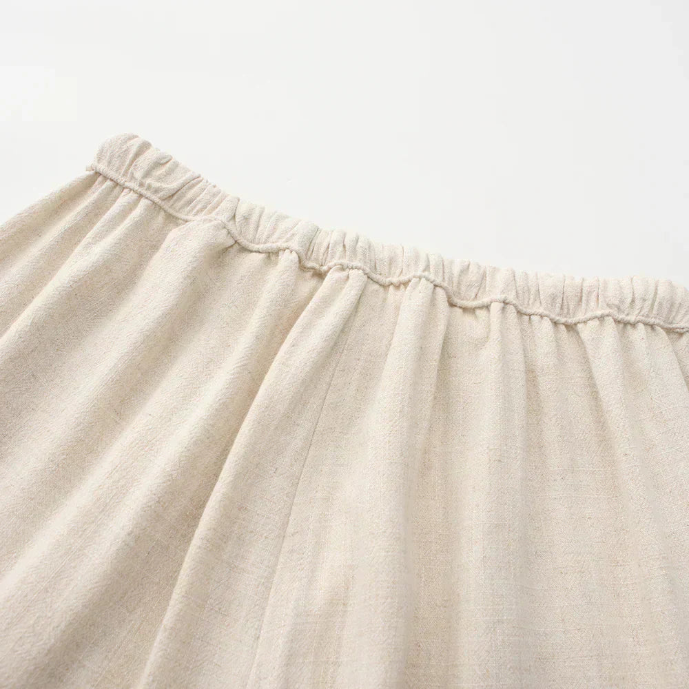 Slim Fit Linen Trousers