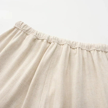 Slim Fit Linen Trousers