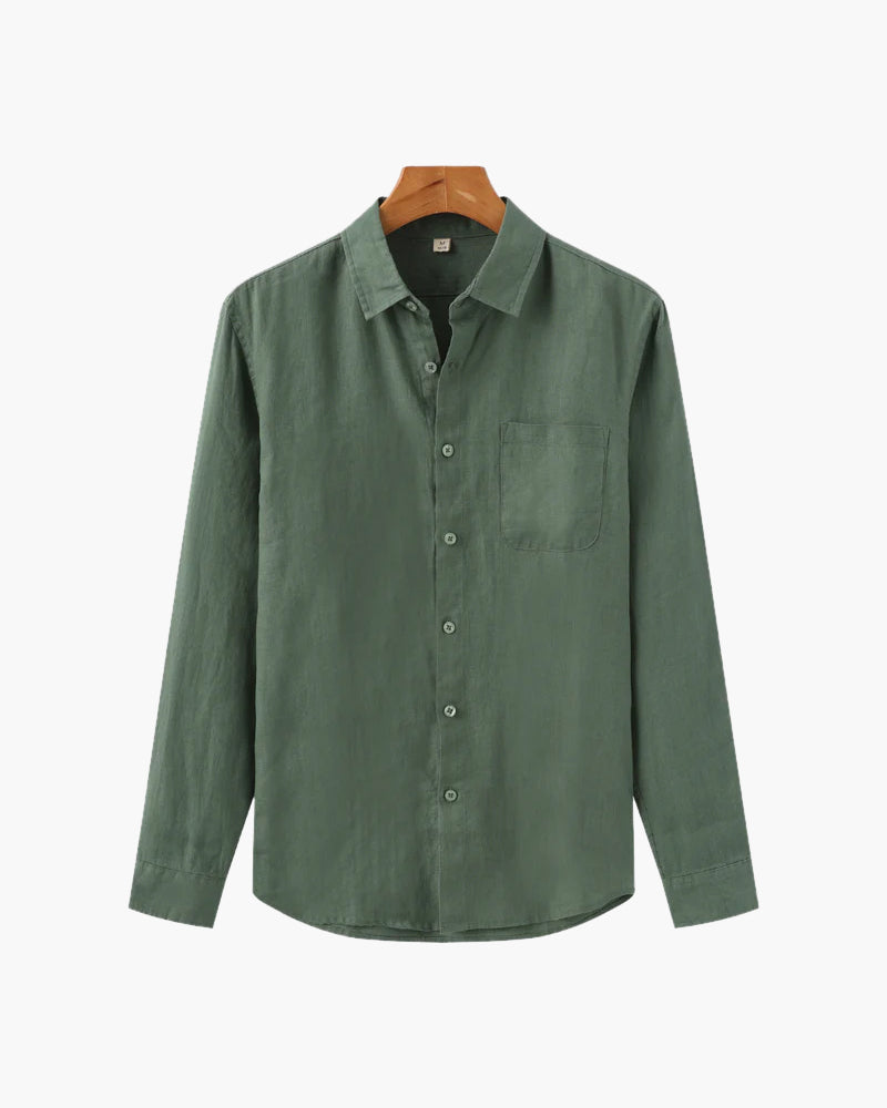Linen Long Sleeve Shirt