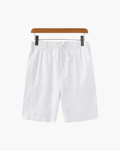 Linen Drawstring Shorts