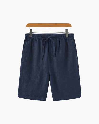 Linen Drawstring Shorts