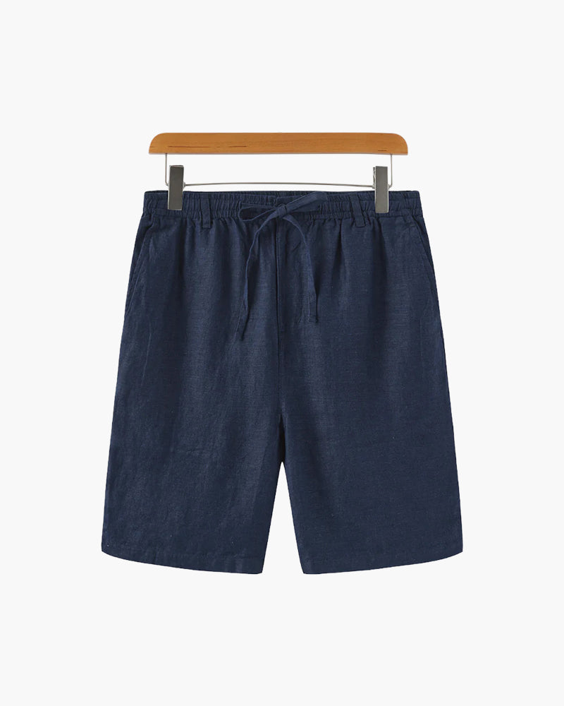 Linen Drawstring Shorts