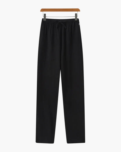 Slim Fit Linen Trousers