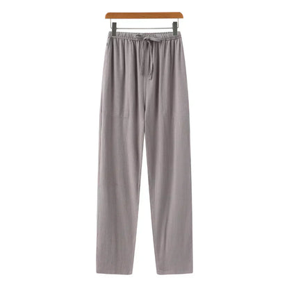 Slim Fit Linen Trousers