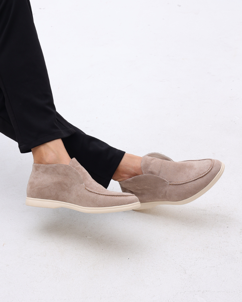 Suede Loafers