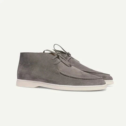 Lace-Up Suede Shoes