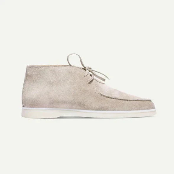 Lace-Up Suede Shoes