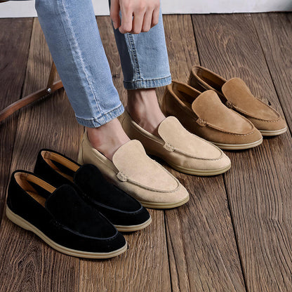 Classic Suede Loafers