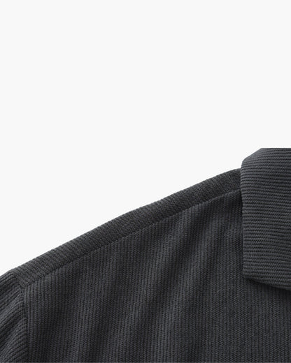 Corduroy Shirt and Shorts Set