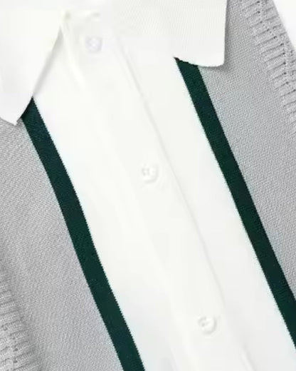 Two Button Knit Polo
