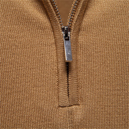 Slim Fit Zip Polo
