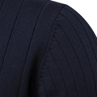Zip-Up Knit Jumper