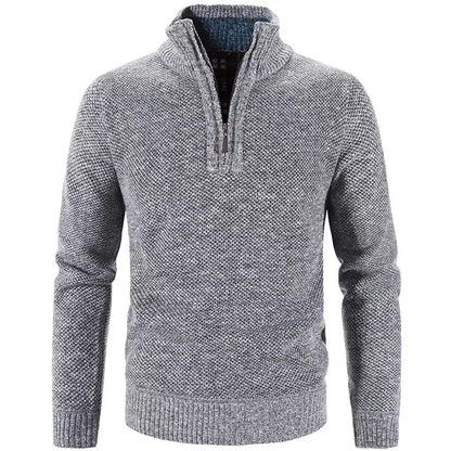 Half Zip Knit Jumper
