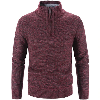 Half Zip Knit Jumper