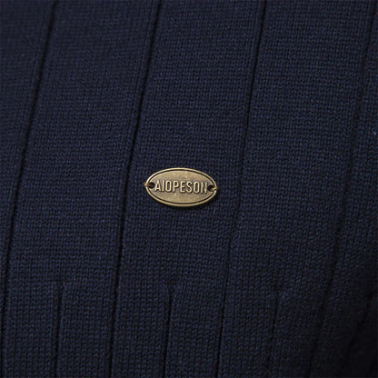 Zip-Up Knit Jumper