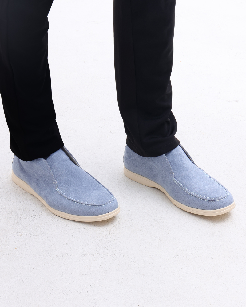Suede Loafers
