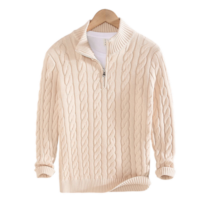 Half Zip Knit Pullover