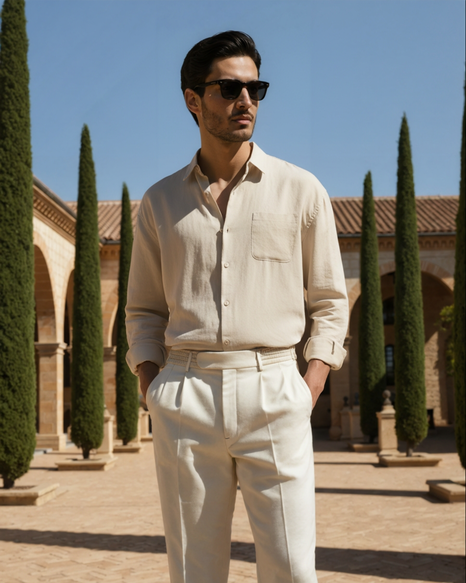 Linen Long Sleeve Shirt