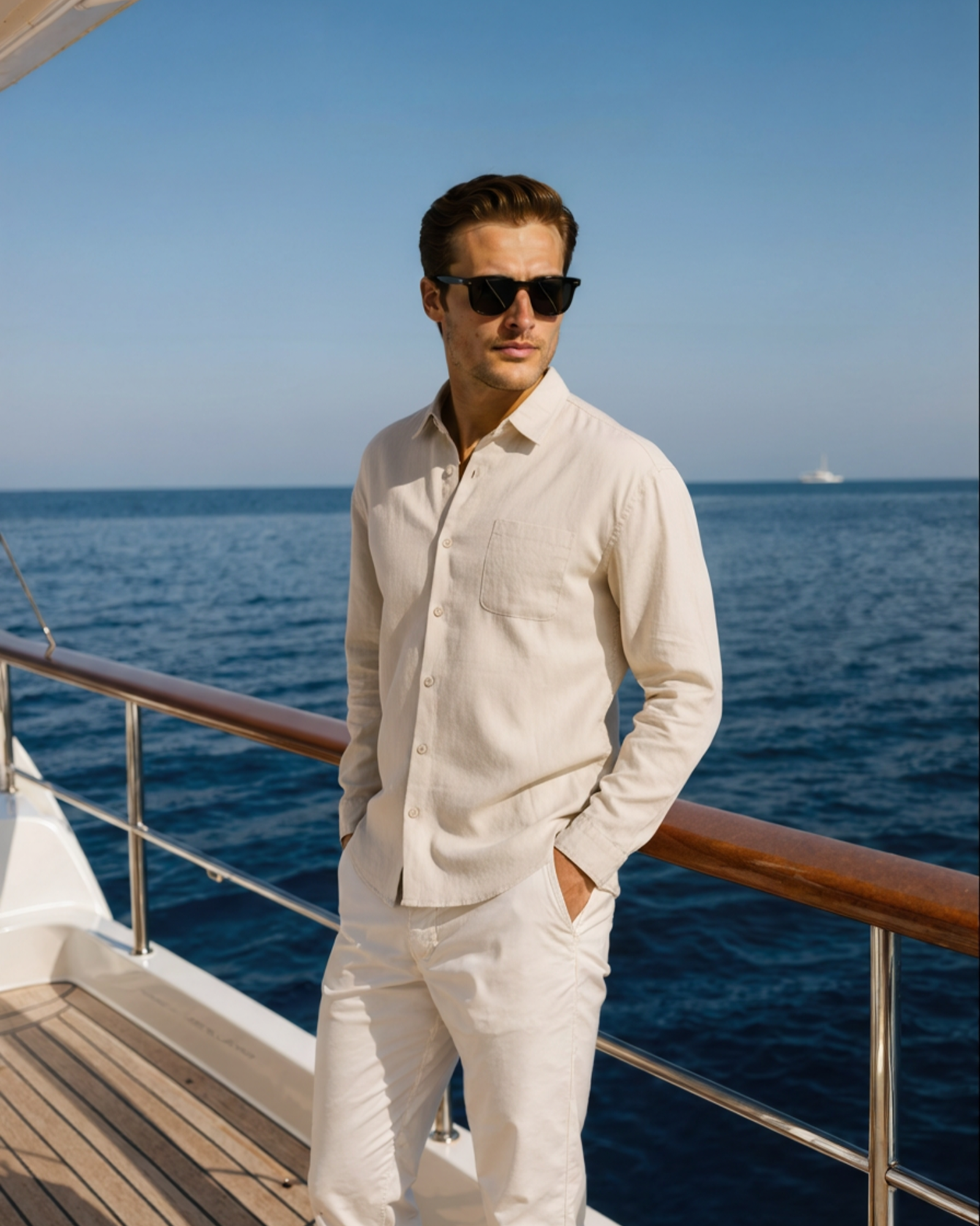 Linen Long Sleeve Shirt