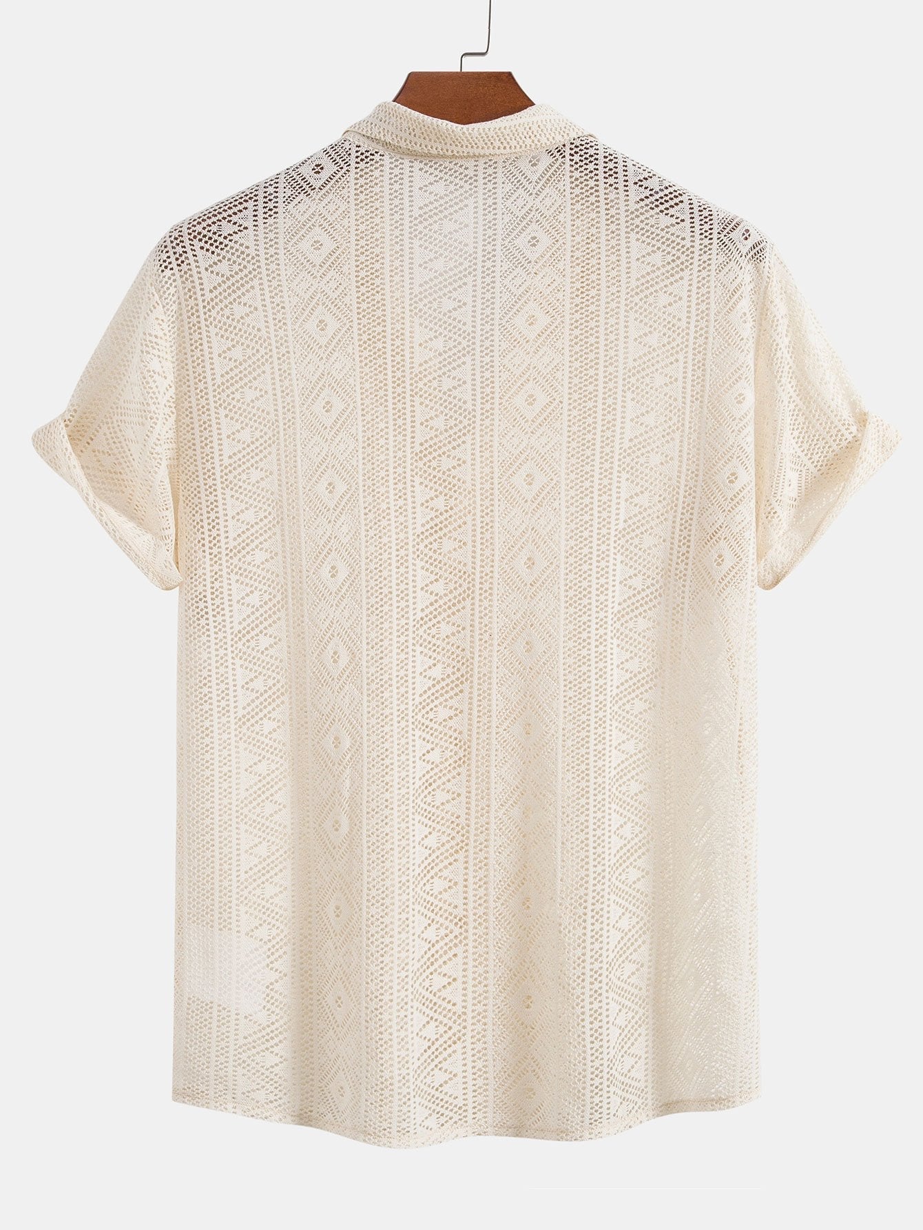 Short Sleeve Textured Polo Set