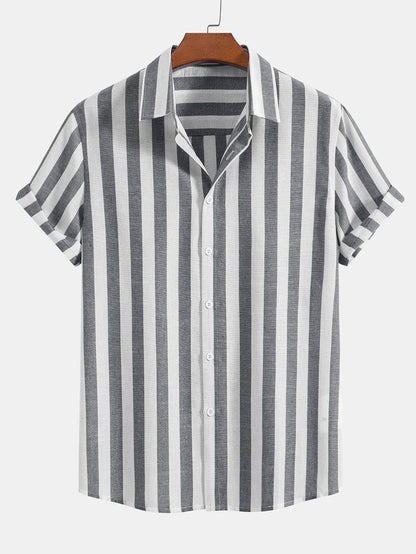 Short Sleeve Shirt And Trouser Set