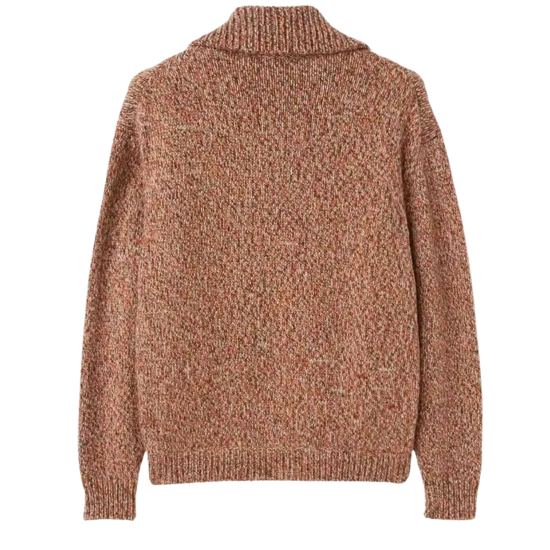 Zip Up Wool Blend Bomber